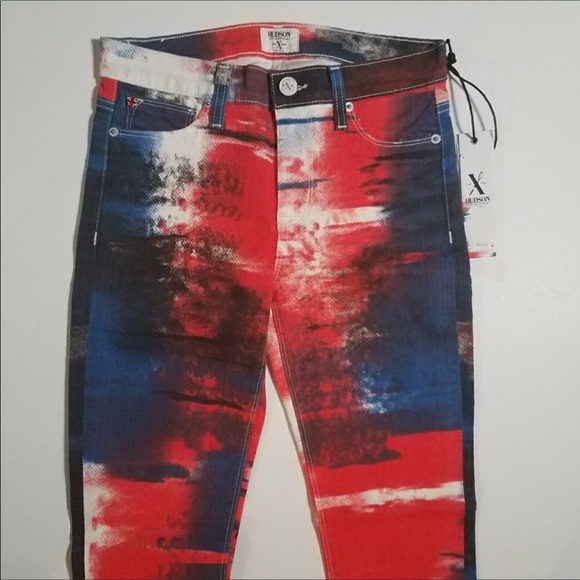 Hudson Jeans Jeans Nwt Kate Hudson Deconstructed British Flag Jeans
